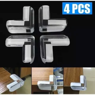 Clear Safety Soft Plastic Table Desk Corner Guard Protector