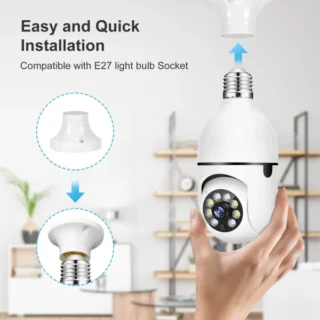 Speed-x Bulb Camera 1080p Wifi 360 Degree