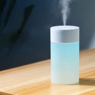 Mini Ultrasonic Air Humidifier Led Lamp